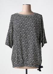 T-shirt noir FRANK WALDER pour femme seconde vue