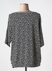 T-shirt noir FRANK WALDER pour femme seconde vue