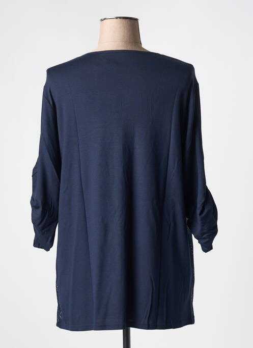Top bleu FRANK WALDER pour femme