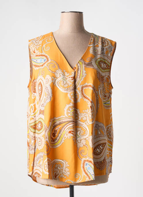 Top orange BETTY BARCLAY pour femme
