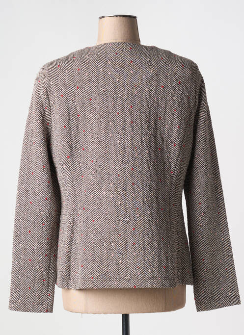 Veste chic marron FRANK WALDER pour femme