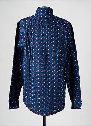 Chemise manches longues imprimé fantaisie bleu CASAMODA homme