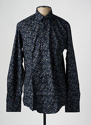 Chemise manches longues imprimé fleurs bleu CASAMODA homme