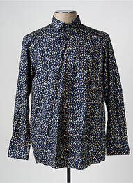 Chemise manches longues imprimé fantaisie bleu VENTI homme