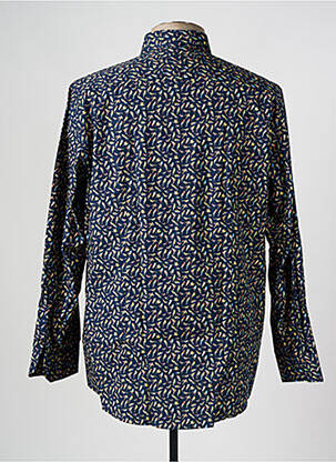 Chemise manches longues imprimé fantaisie bleu VENTI homme