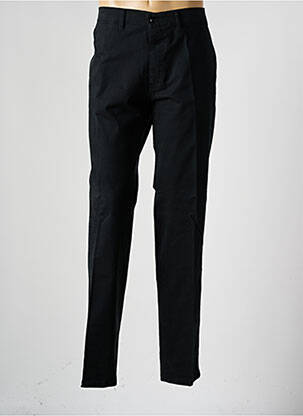 Pantalon chino tissage popeline taille normale noir PIONIER homme