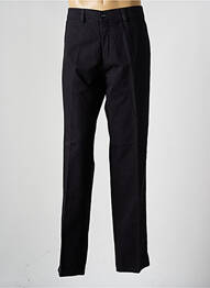 Pantalon chino tissage popeline taille normale noir PIONIER homme