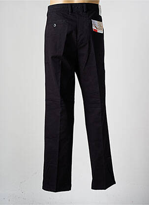 Pantalon chino tissage popeline taille normale noir PIONIER homme