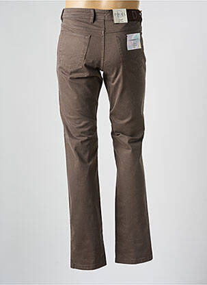 Jeans coupe slim poches taille normale marron DIGEL homme