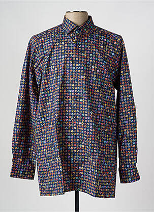 Chemise manches longues bleu OLYMP pour homme