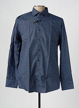 Chemise manches longues bleu VENTI pour homme