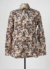 Chemise manches longues marron DIGEL pour homme seconde vue