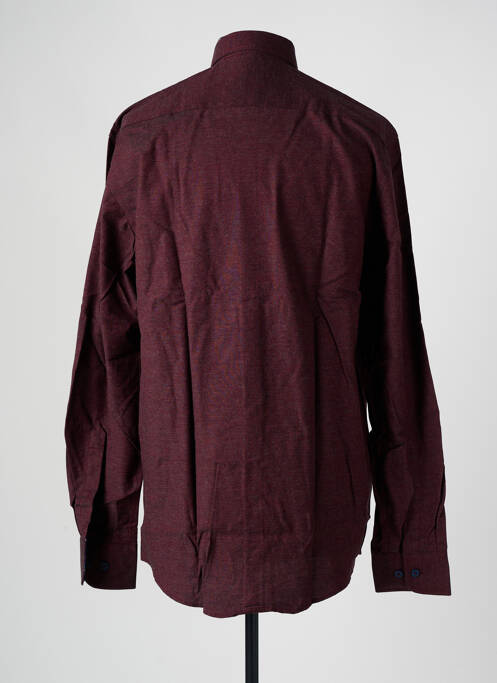 Chemise manches longues rouge CASAMODA pour homme