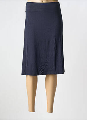 Jupe mi-longue coupe évasée bleu BETTY BARCLAY femme