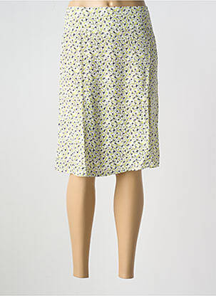Jupe mi-longue taille normale jaune BETTY BARCLAY femme