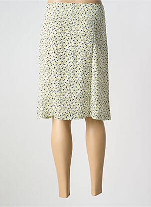 Jupe mi-longue taille normale jaune BETTY BARCLAY femme