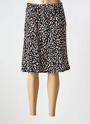 Jupe mi-longue coupe évasée noir BETTY BARCLAY femme