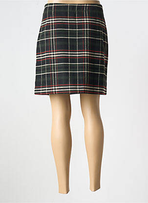 Jupe courte taille à pinces vert S.OLIVER femme
