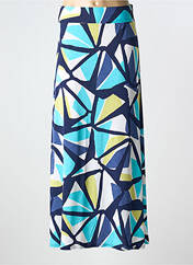 Jupe longue bleu MARBLE pour femme seconde vue
