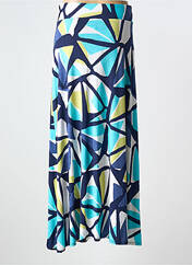 Jupe longue bleu MARBLE pour femme seconde vue