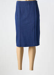 Jupe mi-longue bleu WEINBERG pour femme seconde vue