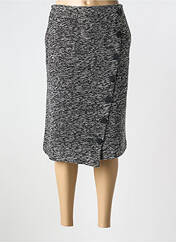 Jupe mi-longue noir MARBLE pour femme seconde vue