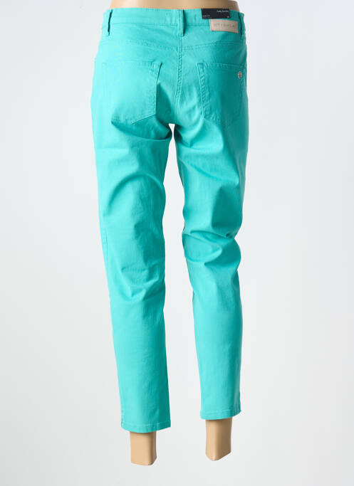 Jeans coupe slim vert BETTY BARCLAY pour femme