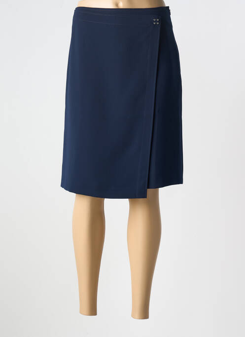 Jupe mi-longue bleu GERRY WEBER pour femme