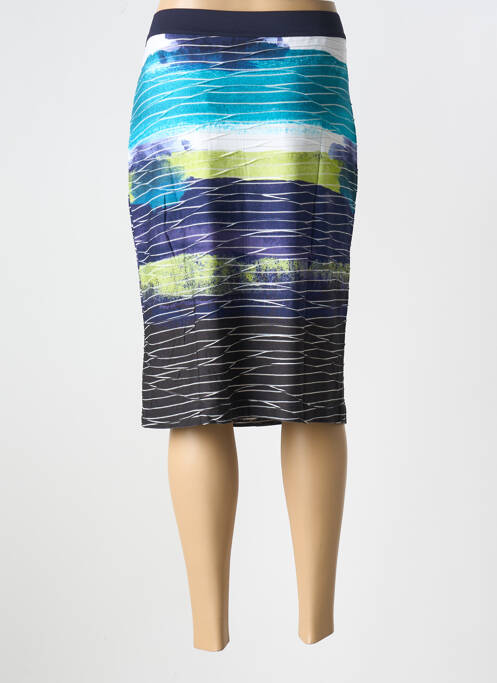 Jupe mi-longue bleu SOMMERMANN pour femme