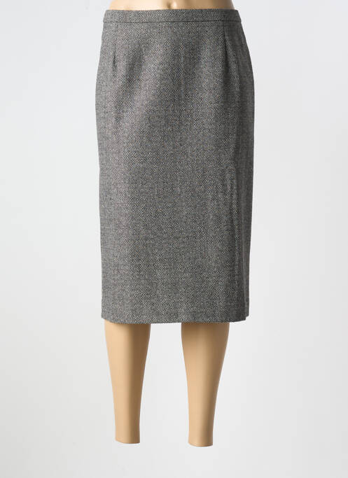 Jupe mi-longue gris PAUPORTÉ pour femme