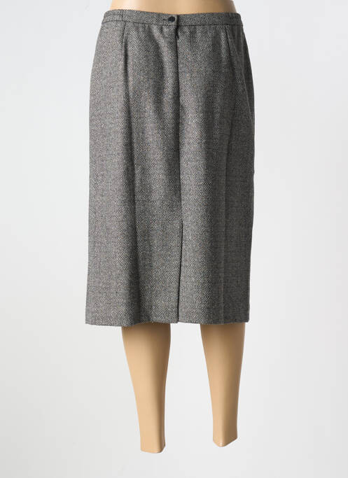 Jupe mi-longue gris PAUPORTÉ pour femme