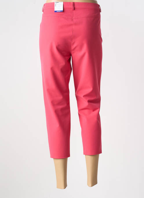 Pantacourt rose FRANK WALDER pour femme