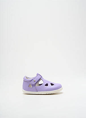 Sandales/nu pieds bout rond bout rond violet BOBUX fille