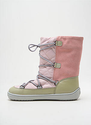 Bottines/boots fourrée bout rond rose BE LENKA fille