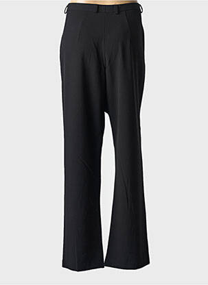 Pantalon droit taille à pinces taille haute noir JENSEN femme