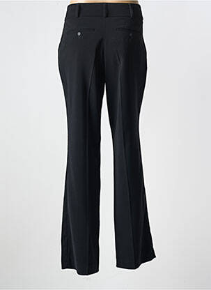 Pantalon flare taille à pinces taille haute noir CERO femme