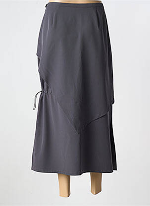 Jupe longue taille haute gris LEWINGER femme