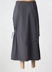 Jupe longue gris LEWINGER pour femme seconde vue
