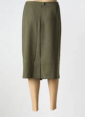 Jupe mi-longue marron GRIFFON pour femme seconde vue