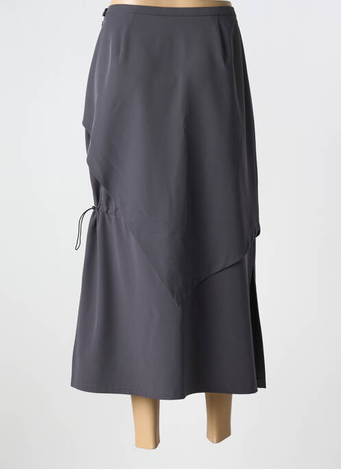 Jupe longue gris LEWINGER pour femme