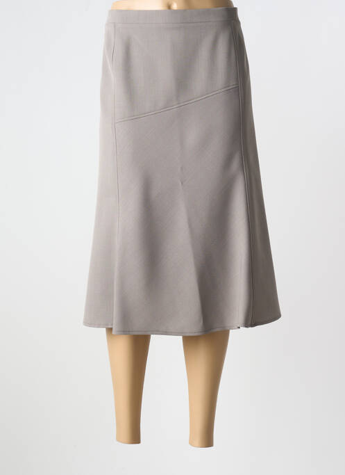 Jupe mi-longue vert GRIFFON pour femme