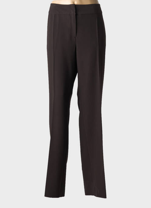Pantalon droit marron LUISA VIOLA pour femme