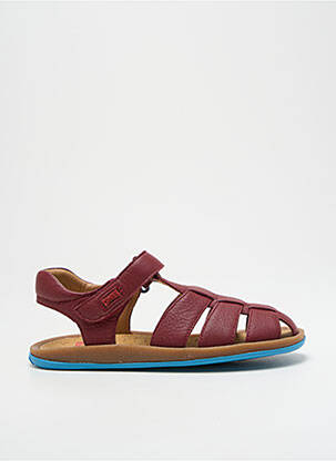 Sandales/nu pieds matière lisse bout rond violet CAMPER garcon