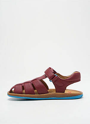 Sandales/nu pieds matière lisse bout rond violet CAMPER garçon