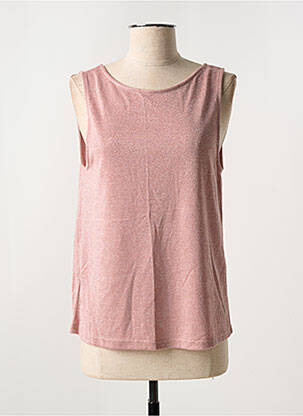 Top sans manche sans manche rose GRACE & MILA femme