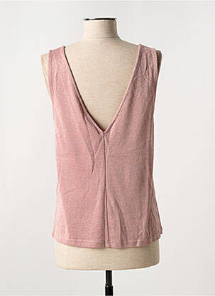 Top sans manche sans manche rose GRACE & MILA femme