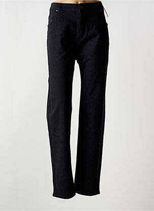 Pantalon droit stretch taille normale noir S.QUISE femme