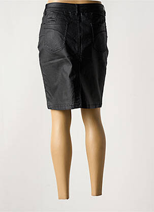 Jupe mi-longue taille normale noir ONADO femme