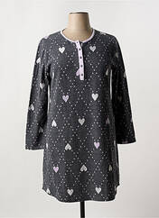 Chemise de nuit gris MASSANA pour femme seconde vue