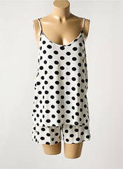 Pyjashort blanc MASSANA pour femme seconde vue